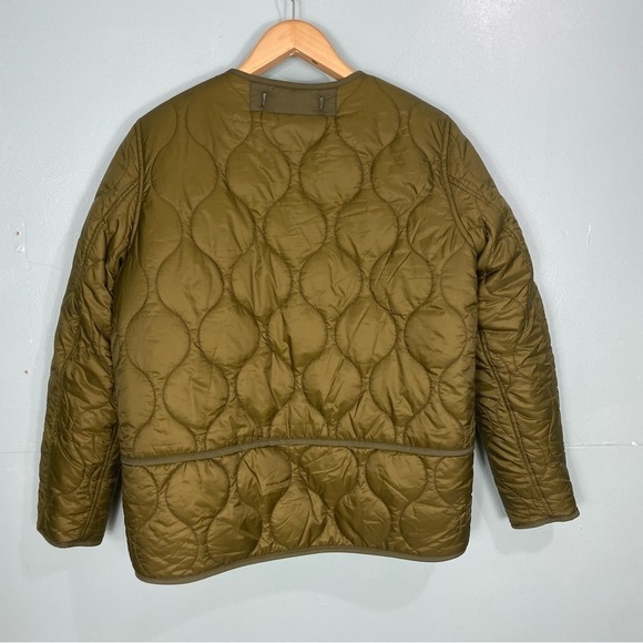MOTHER Olive Quilted Jacket - Picture 6 of 7